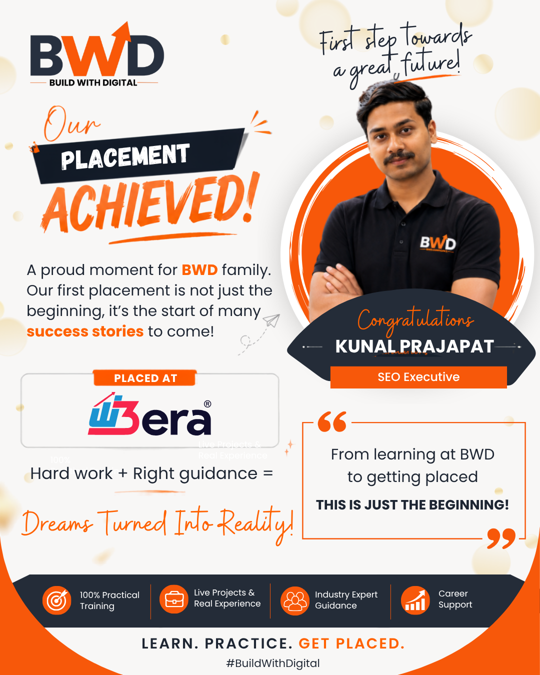 Kunal Prajapat – SEO Executive